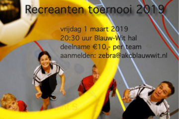 AKC Blauw-Wit recreantentoernooi